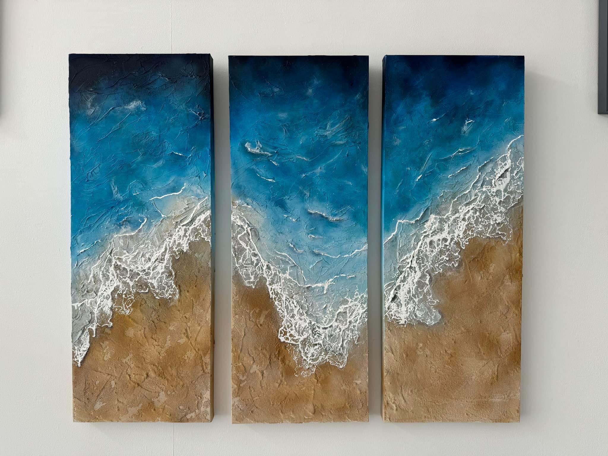 The Call of the Ocean Triptych